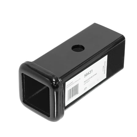 Reese 58431 Trailer Hitch Reducer Bushing with Collar - 2.5" to 2"