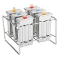 thumbnail image 1 of Stainless Steel Ice Cream Mold Popsicle Mold Ice Cream DIY Fruit 6 Ice Tray Mold, 1 of 5