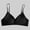Black, variant on Women's Triangle Bralette Unlined Seamless Bra No Underwire Sexy Comfortable Everyday