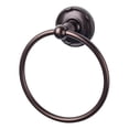 thumbnail image 4 of Top Knobs Ed5e Edwardian Bath Towel Ring Ribbon Backplate - Nickel, 4 of 5