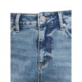 thumbnail image 2 of Time and Tru Women's High Rise Mom Jeans, 27” Inseam, Sizes 2-20, 2 of 7
