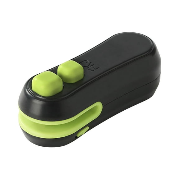 Lunxisen 1 Pcs Bag Sealer, Upgraded Mini Bag Sealer with Cutter and Magnet, Rechargeable Mini Bags Sealer Portable Resealer Machine.