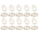 thumbnail image 1 of 10 Uds. Soporte para números de mesa, Base redonda práctica y práctica, fiable, duradera, estable, estilo elegante, decoración del hogar, color dorado, 1 of 5
