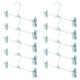 thumbnail image 6 of HOMEMAXS 10pcs Pants Hangers with Adjustable Clips Space Saving Hangers Scarf Hangers, 6 of 8