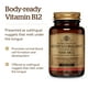 thumbnail image 4 of Suplemento Solgar de metilcobalamina y vitamina B12, 5000 mcg, 60 unidades, 4 of 8