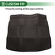 thumbnail image 3 of Tapete de forro de carga Unique Bargains para maletero trasero para Honda CRV 2023-2024 EV XPE Cuero de microfibra Negro Cara plana Patrón circular 3D, 3 of 7