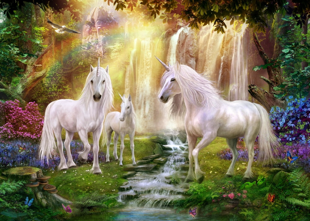 unicorn print always be yourself or be a a4 glossy poster nursery UNFRAMED 22 