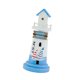 thumbnail image 3 of Torre de Faro de Madera, Decoración de Escritorio, Escultura de Torre con Temática de Playa para Césped Oceánico, Accesorios para Fotos, , D 95 cm × 22 cm Baoblaze Torre del faro, 3 of 7