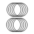 thumbnail image 1 of Junta de aceite flexible de goma de 115 mm x 108 mm x 3.5 mm, filtro O-ring, arandela, 10 piezas, 1 of 5