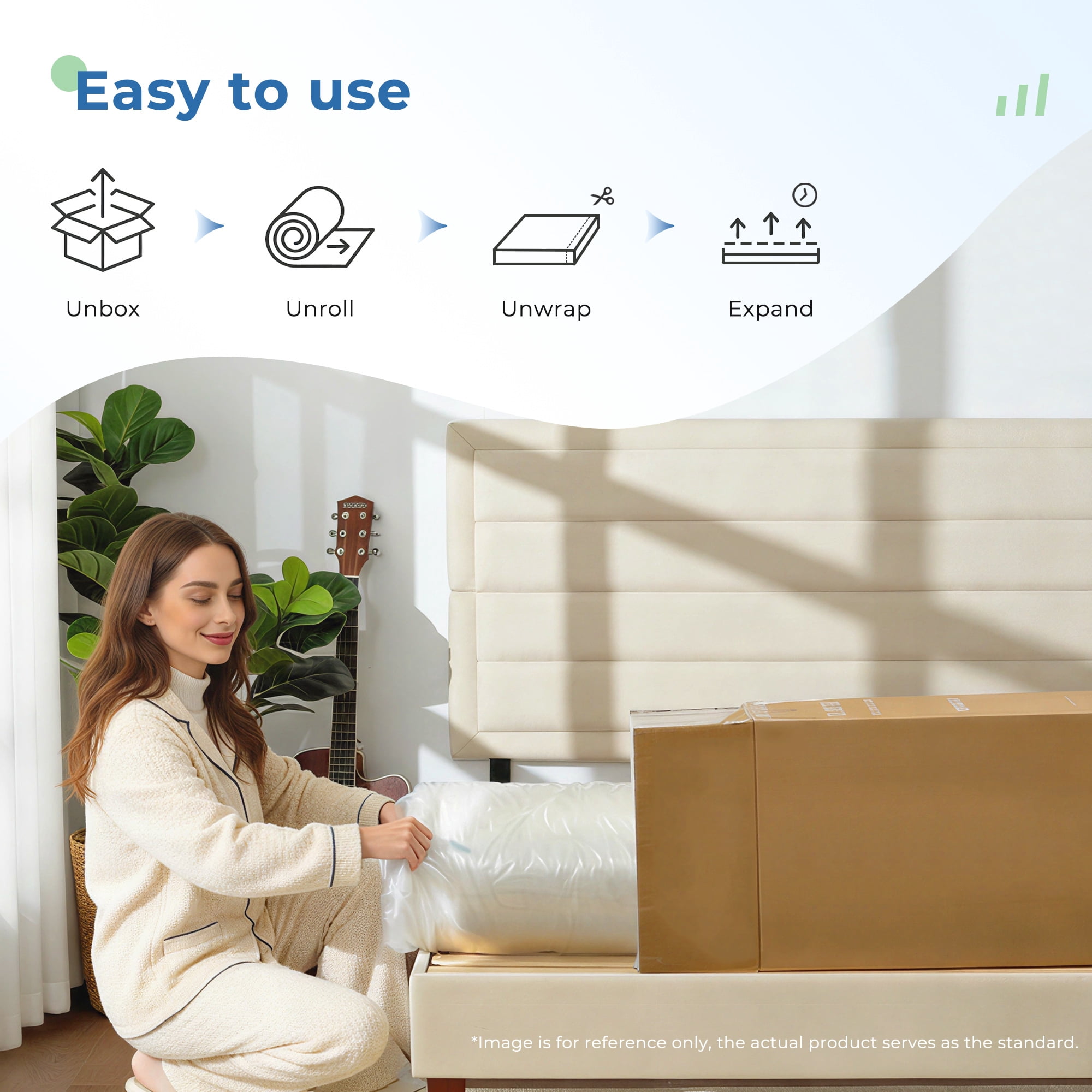 Arctus King Size 14 Inch Firm Memory Foam Mattress in a Box with Gel Layer and Removable Fiberglass Free Cover, Cool Sleep and Back Pain Relief, CertiPUR-US Certified