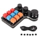 thumbnail image 1 of 9-Key Programmable Keyboard 3 Keys One-Handed USB Mini Macro Mechanical Gaming Keyboard for Office, 1 of 5