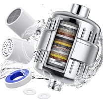 ENROSLU Shower Filter 30 Stage Showerhead Filter for Hard Water Shower Water Filter with 2 Replaceable Filter Cartridges