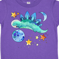 thumbnail image 4 of Inktastic Stegosaurus Space Dinosaur with Stars and Planet Boys or Girls Toddler T-Shirt, 4 of 5