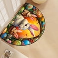 thumbnail image 4 of TIELUTT Easter Wooden Set Colorful Egg and Bunny Figurines For Festive Home Decoration Living Room Rugs Modern Comfiest Blanket Blankets and Throws en Girls Blanket Not Blanket, 4 of 5