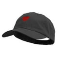 thumbnail image 2 of Love Live Travel Embroidered Low Profile Dyed Cotton Twill Cap - Black OSFM, 2 of 5