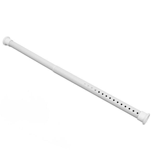 HLONK Heavy Duty Adjustable Tension Rod No Drill Spring Loaded Curtain Rod For Shower Balcony And Room Divider Pipe Diameter 32 mm