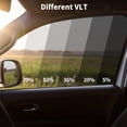 thumbnail image 2 of Unique Bargains Nano Ceramic Car Window Tint Film VLT 50% IRR 60% UVR 99% Green 5ft x 24inch Privacy Film 2mil PET 1 Pc, 2 of 8