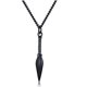 thumbnail image 5 of Personality Cross-Border DLY Supply Europe and America Ornament Simple Glossy Egypt Anka Spearhead Pendant Men s Necklace, 5 of 5