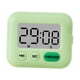 thumbnail image 2 of Temporizador de cocina, temporizador para aula, reloj digital, cronómetro con soporte independiente Verde, 2 of 9