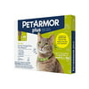 PetArmor Plus Flea & Tick Prevention for Cats with Fipronil (Over 1.5 lb), Waterproof & Fast-Acting Topical Cat Flea Treatment, 3 Month Supply (05309)