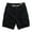 Black, variant on Men's Casual Shorts Comfortable Lightweight Cargo Quarter Pants with Functional Pockets for Versatile Outdoor Activities and Everyday Wear