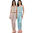 thumbnail image 1 of Set De 2 Conjunto Pijama Mujer Blusa Y Pantalón Dama Piyama Unitalla Pyjama, 1 of 9