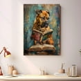thumbnail image 4 of Boerboel Decor Poster Unframe, Boerboel Dog Canvas Wall Art, Dog Reading Book Canvas Print Painting Poster Wall Decor Dog Lovers Gifts, 4 of 6