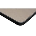 thumbnail image 2 of 60" x 30" Flip Top Mobile Training Table- Maple and 2 Mario Stack Chairs- Black, 2 of 11
