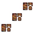 thumbnail image 1 of Maytalsory 1/2/3/5 Comfortable And Durable Bath Rug - Enjoy Luxurious Bath Experience Fashionable Fashion Bath Mat Set Q190816-B041 3PCS, 1 of 6