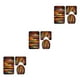 thumbnail image 5 of Kearding Juego de alfombrillas de baño de moda de 3 piezas acogedoras y suaves - Transformar el baño Excelente es suave y cómodo Q190816-B041 Type1 NO1, 5 of 6