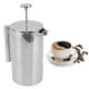 thumbnail image 5 of Presiona French Cafetero De Acero Inoxidable Coffee Tea Té De Té De Café Con Pantalla De Filtro Para Acampar El Viaje Al Aire Libre Fácil De Limpiar, 5 of 7