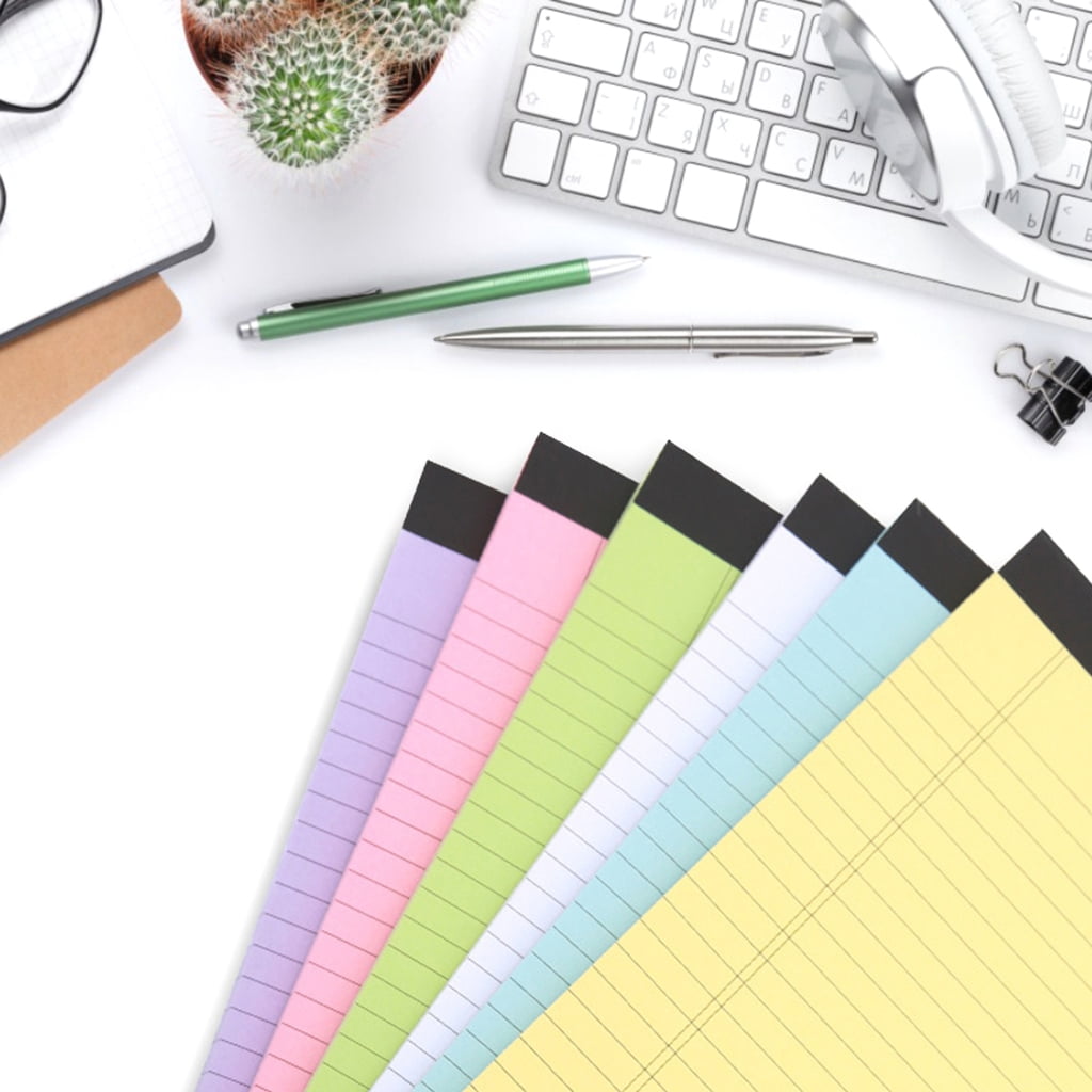 KCAHPAN Pack of Legal Pads Notepad Note Pads College Ruled Writing Note Pads for Work