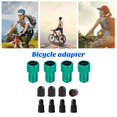thumbnail image 4 of Aluminum Alloy Valve Adapter Bicycle Valve Adapter Presta to Converter Rustproof Corrosion Resistant Durable Bike Air Compressor Tool, 4 of 8