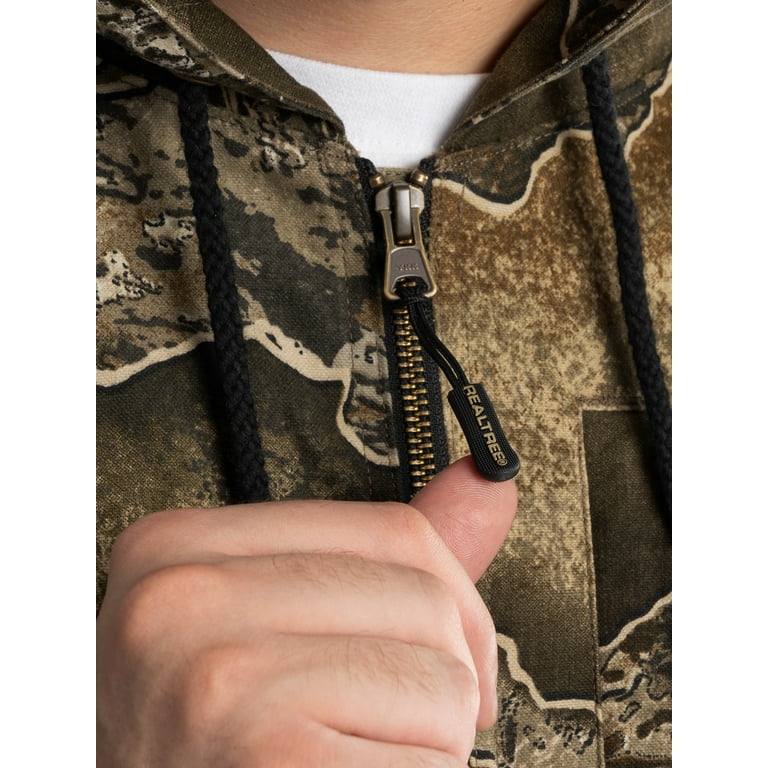 Realtree Sherpa Lined Bomber Jacket Insulated Hunting Jacket