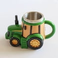thumbnail image 6 of Tractor Shaped Coffee Mug Cup, Novelty Farm Vehicle Home Decor, Unique Gift for Tractor Lovers, for Kitchen Dining Farmhouse Theme, 6 of 9