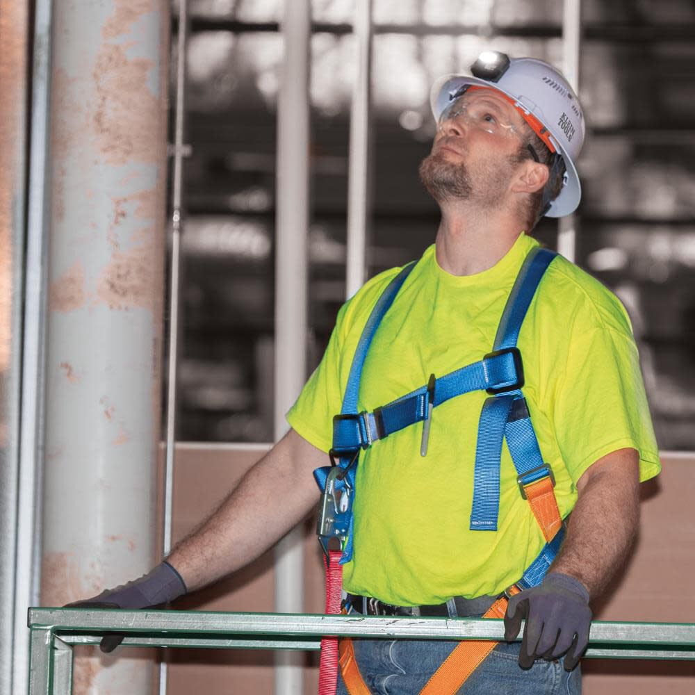 Klein Tools Vented Hard Hat And Headlamp Set