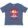 thumbnail image 3 of Inktastic Fire Truck 4th Birthday Boy Boys Toddler T-Shirt, 3 of 5