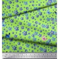 thumbnail image 3 of Soimoi Poly Georgette Fabric Butterfly & Flower Floral Fabric Prints By Yard 42 Inch Wide, 3 of 3