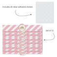 thumbnail image 2 of Big Dot of Happiness Little Princess Crown - DIY Party Supplies - Pink and Gold Baby Shower or Birthday Party DIY Wrapper Favors & Decor - Set of 15, 2 of 4