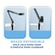 thumbnail image 2 of Soporte brazo articulado Elegate para Tablet de 12 a 18 Cm de Ancho negro, 2 of 7