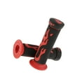 thumbnail image 4 of facefd Universal 7/8'' Motorcycle Scooter Handlebar Hand Grips Rubber Red, 4 of 9