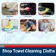 thumbnail image 4 of Shop Towels SIMPLI-MAGIC Premium 35 x 30 cm, color azul comercial, paquete de 100, 4 of 7