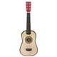 thumbnail image 1 of Guitarra de madera, instrumento musical educativo, juguete para niños, estudiantes, principiantes (color madera), 1 of 13