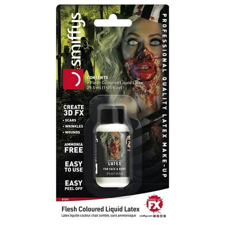 Zombie Liquid Latex Adult Costume Makeup 1 oz (Best Liquid Latex For Zombie Makeup)