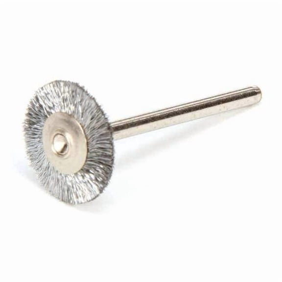 Weiler Miniature Wheel Brush,Crimped Wire,3/4" 91199