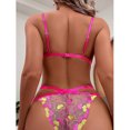 thumbnail image 4 of Lencería sexy para mujer Amor Bordado Malla Perspectiva Tentación Babydoll Ropa interior Ropa de dormir Fridja  nalpqowj40826, 4 of 8