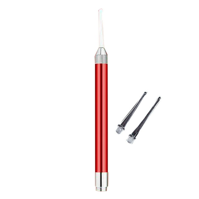 Children'S Adult Luminous Ear Picks Visual Ear Picks Replaceable Luminous Ear Picks,Red Beauty Equipment