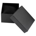 thumbnail image 1 of Caja de almacenamiento para relojes para el hogar, color negro, ligera, elegante, moderna y práctica, ideal para el dormitorio de trabajo., 1 of 12