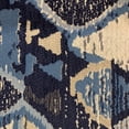 thumbnail image 4 of Plutus Brands Blue Plutus Hidden Seas Abstract Luxury Throw Pillow 26 in x 26in, Double Sided 26" x 26", 4 of 9
