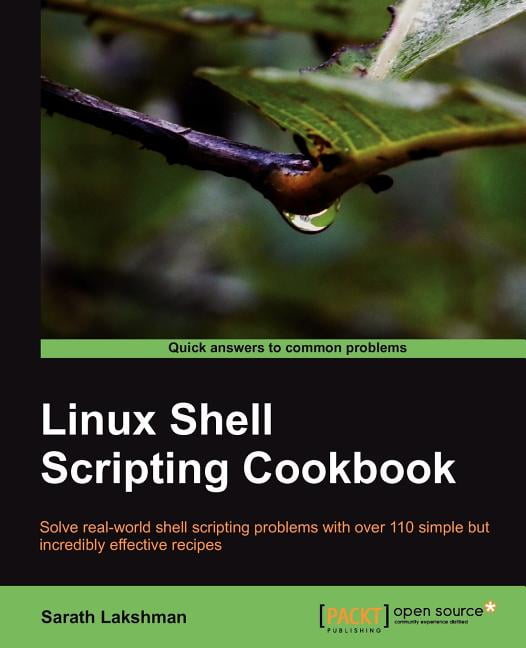 Linux shell scripting cookbook paperback walmart walmart